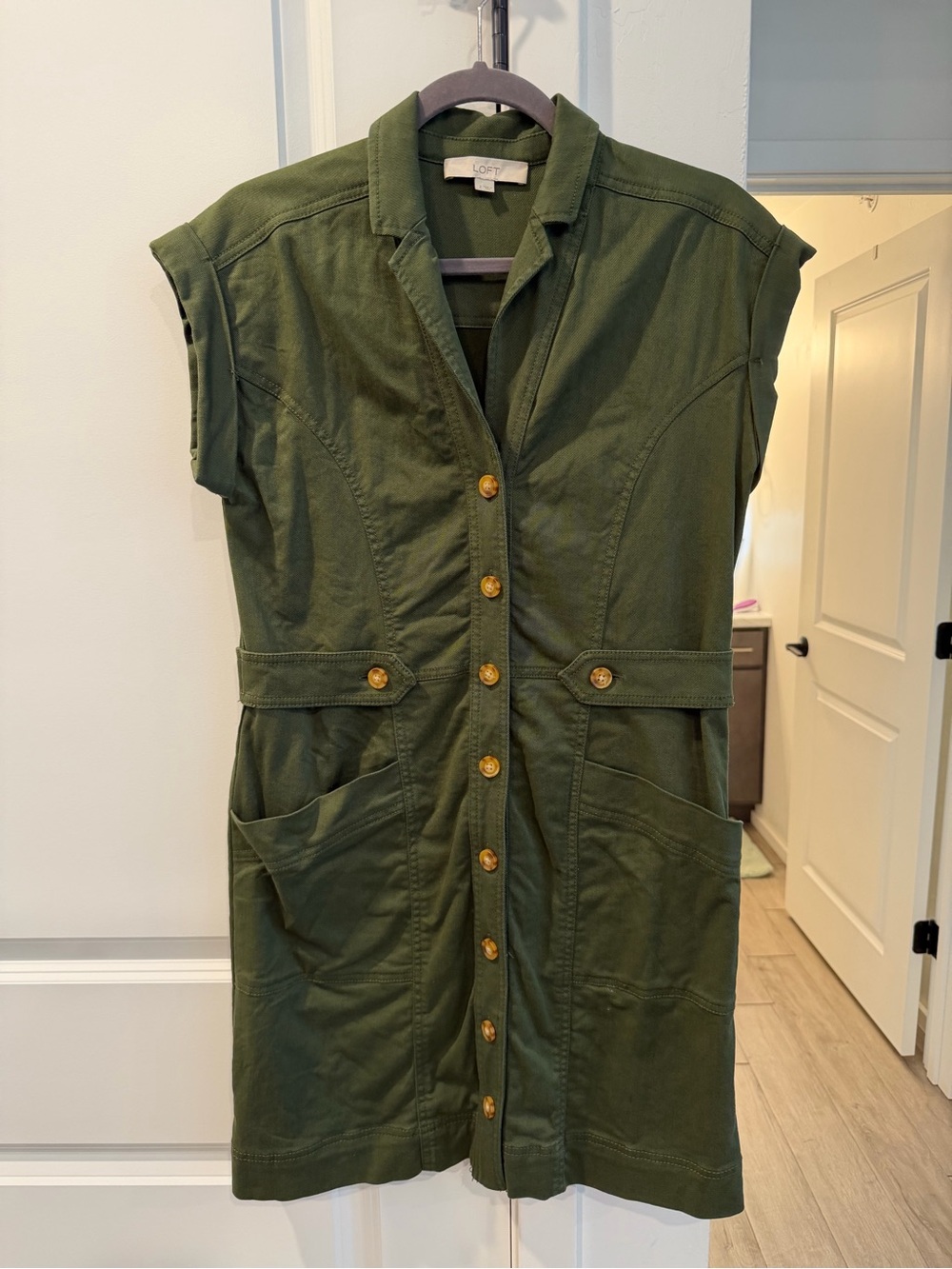 Loft Button Down Dress